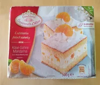 Coppenrath & Wiese Käse - Sahne Mandarine 4008577020359 Käse-Sahne-Mandarinen-Blechkuchen, tiefgefroren