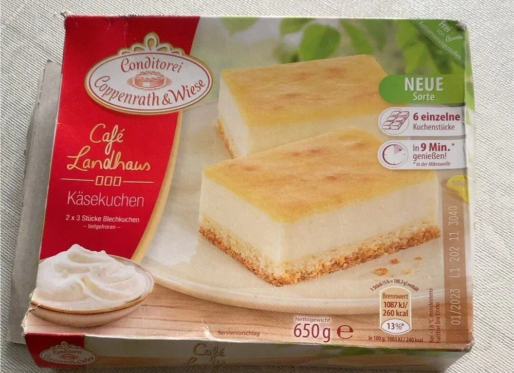 Café Landhaus Käsekuchen