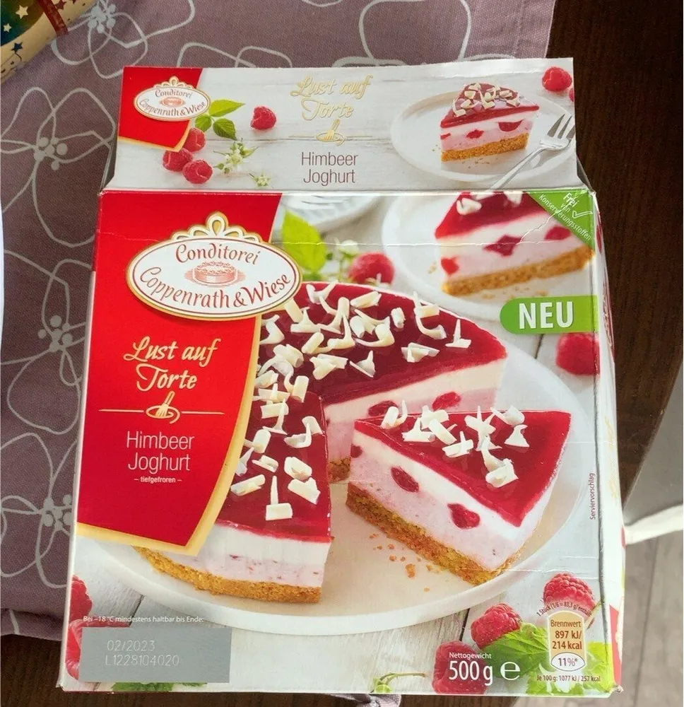 Himberer Joghurt Torte