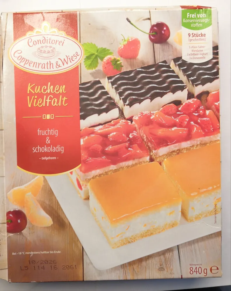 Kuchenvielfalt fruchtig und schokoladig