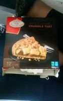 Apple Caramel crumble tart