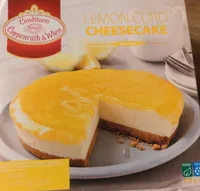 Lemon curd cheese cake