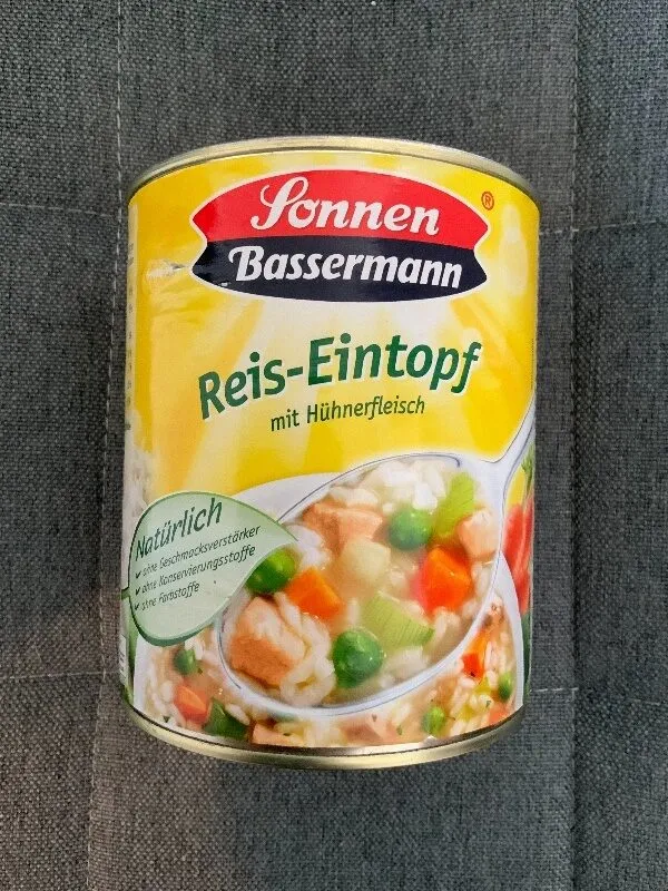 Reis-Eintopf mit Hühnerfleisch
