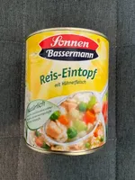 Reis-Eintopf mit Hühnerfleisch