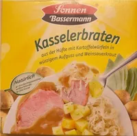 Kasselerbraten aus der Hüfte mit Kartoffelwürfeln in...