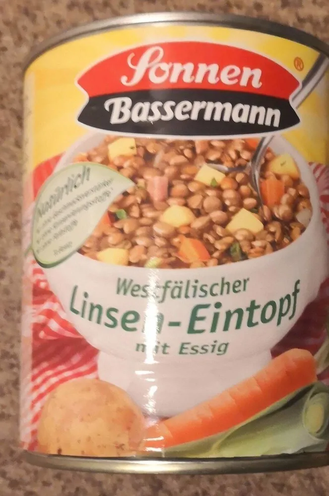 Linsen Eintopf mit Essig