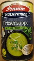 Erbsensuppe mit Meerrettich