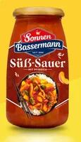 Süß-Sauer-Sauce mit Pfirsich