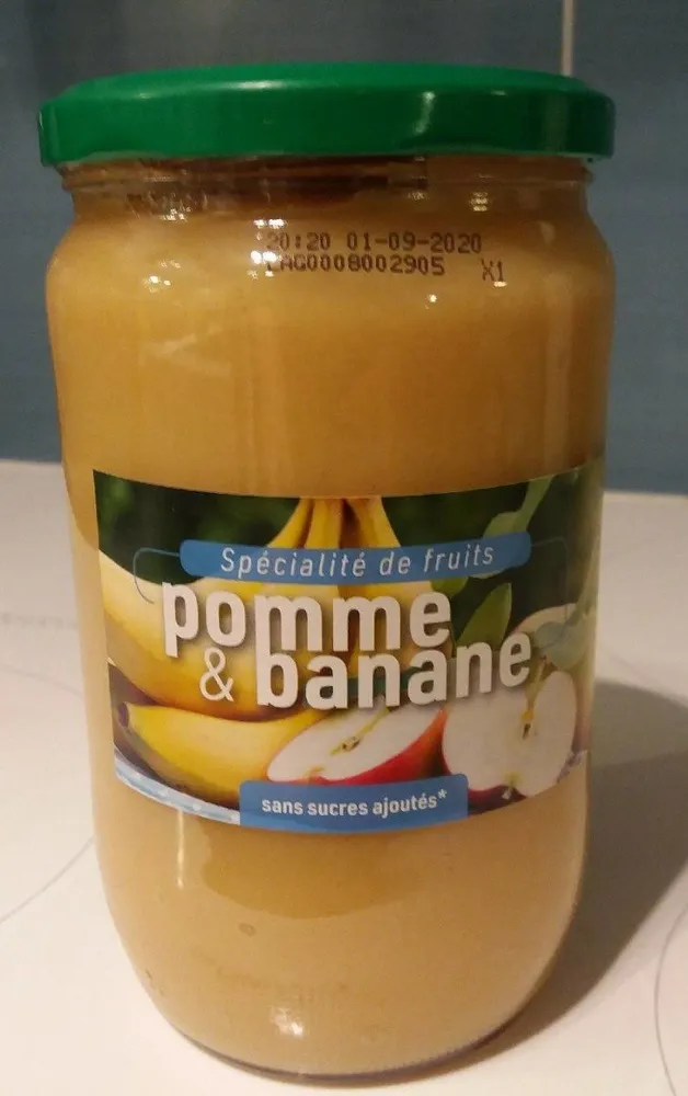Compote pomme & banane