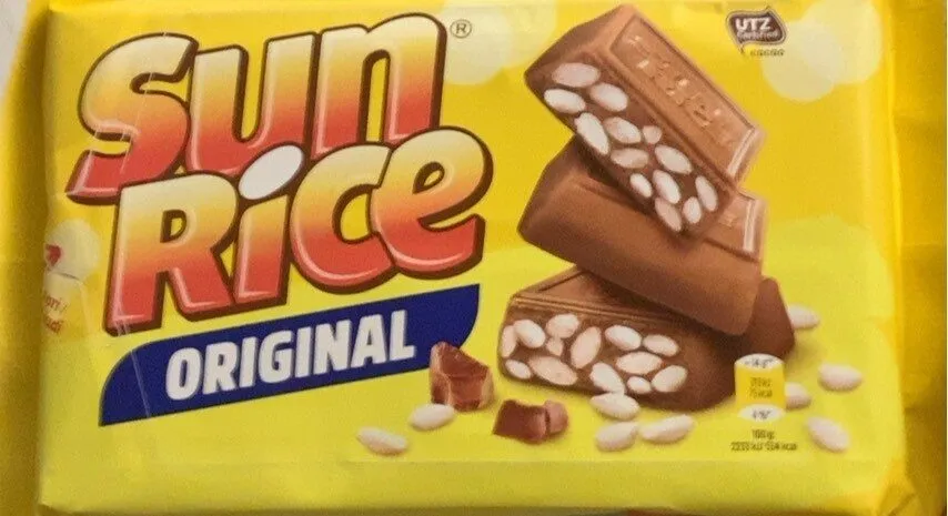 cioccolato al latte ripieno con riso soffiato