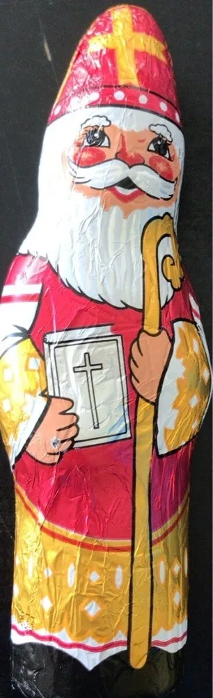 Saint Nicolas en chocolat