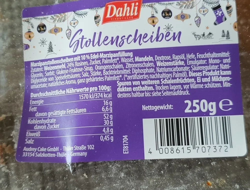 Stollenscheiben