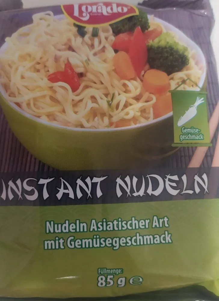 Instant Nudeln / Gemüse Geschmack