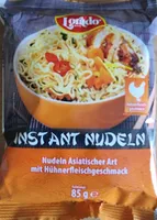 Instant Nudeln mit Hühnerfleischgeschmack