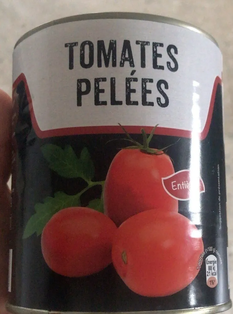 Tomates pelées