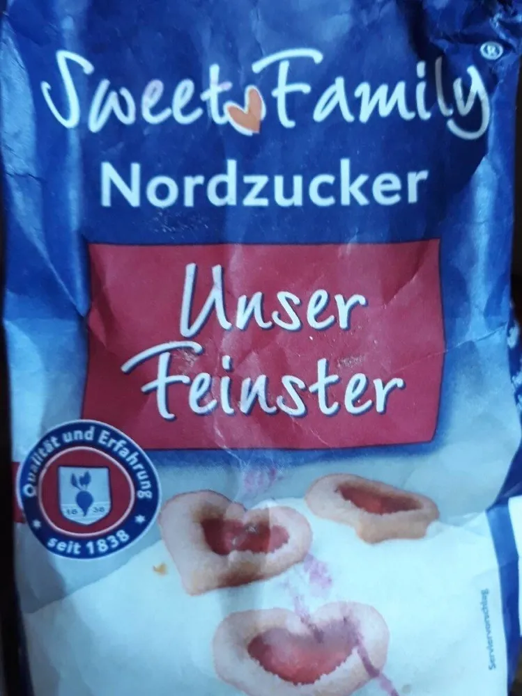 Sweet Family Nordzucker Feinster Zucker 1kg