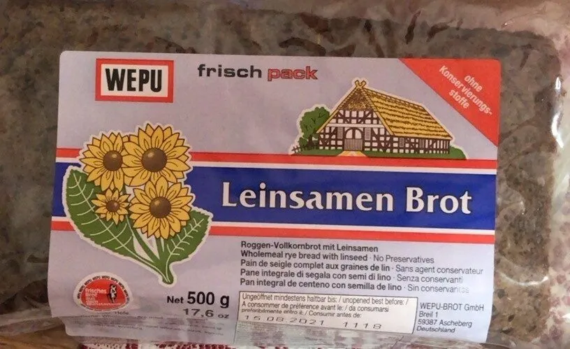 Leinsamen Brot