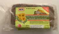 Pane multicereali con segale integrale orzo, e avena