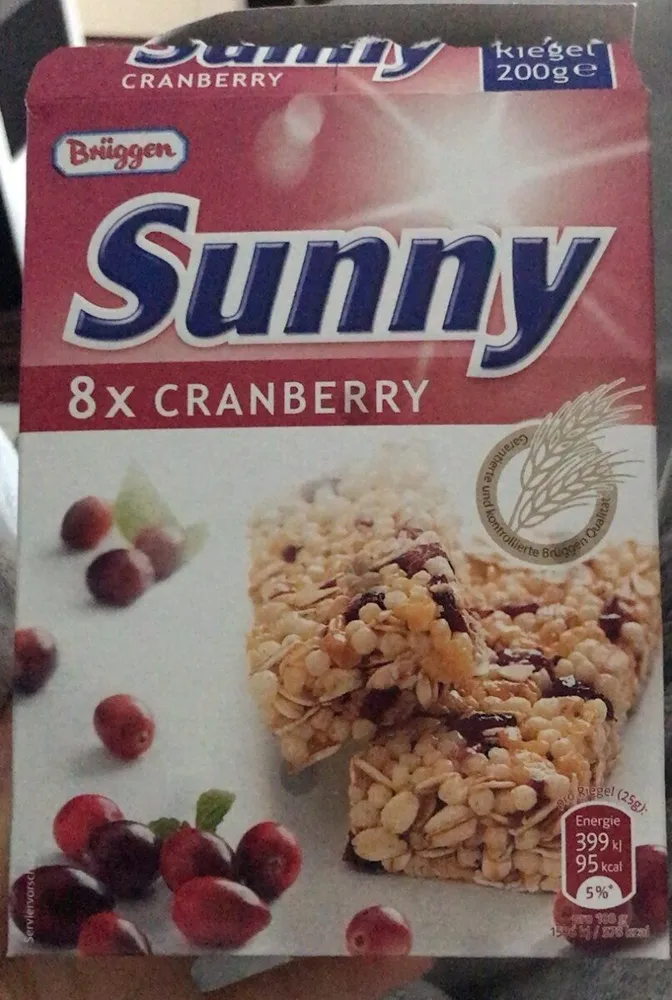 Sunny Müsli Snack, Cranberry