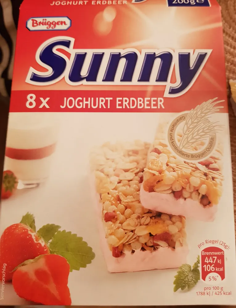 Müsliriegel, Erdbeer Joghurt