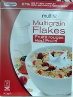 Multifit - Multigrain Flakes Fruits rouges