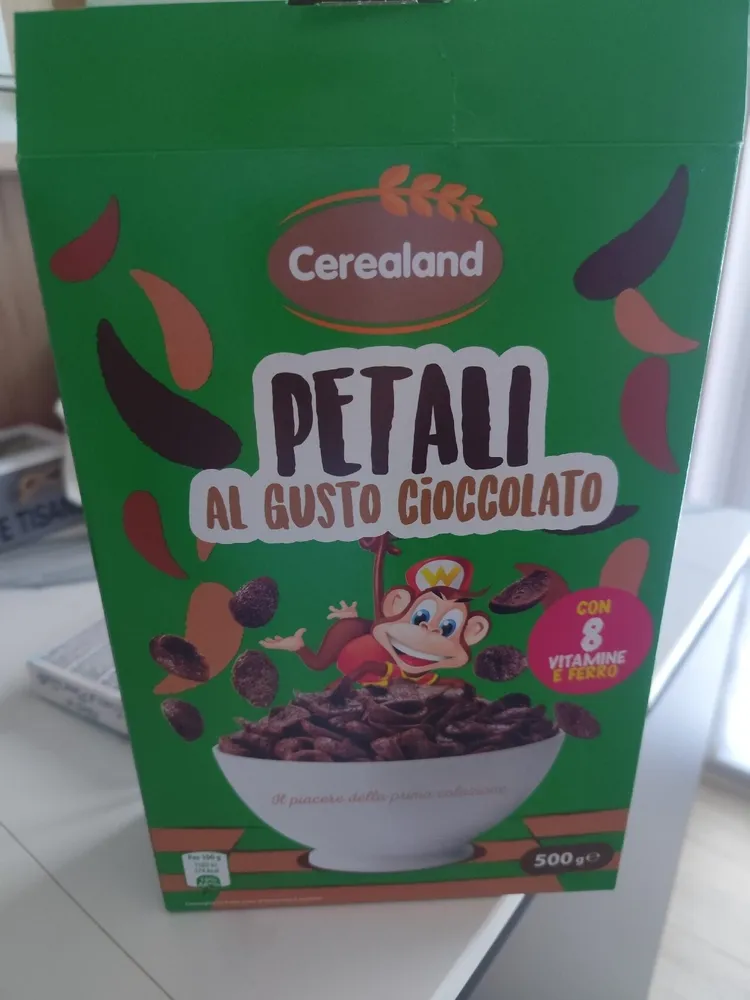 Petali al gusto cioccolato