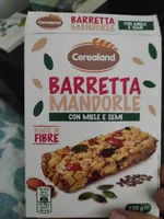 Barrette mandorle con miele e semi
