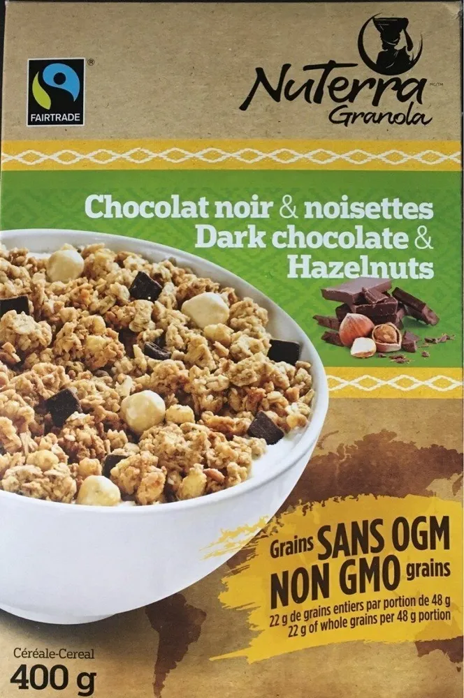 Granola Chocolat noir et noisettes