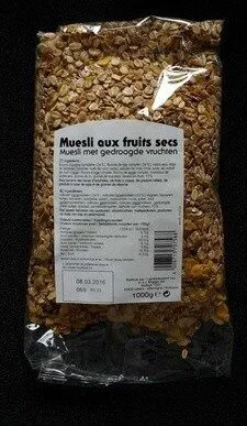 Muesli aux fruits secs