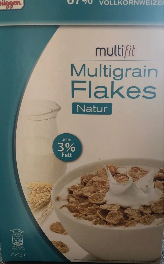 Multigrain flakes natur