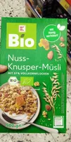 Nuss-Knusper-Müsli, Kaufland Bio