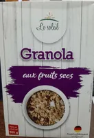 Granola aux fruits secs