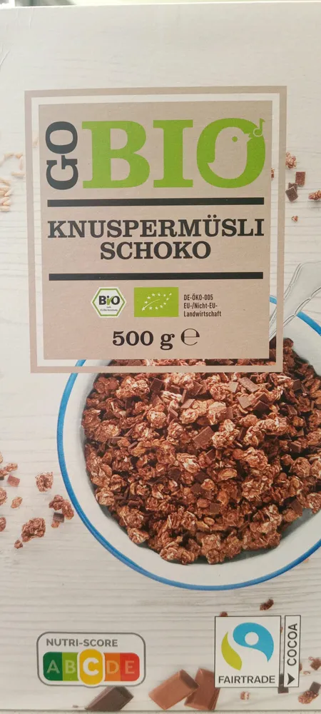 Knuspermüsli Schoko