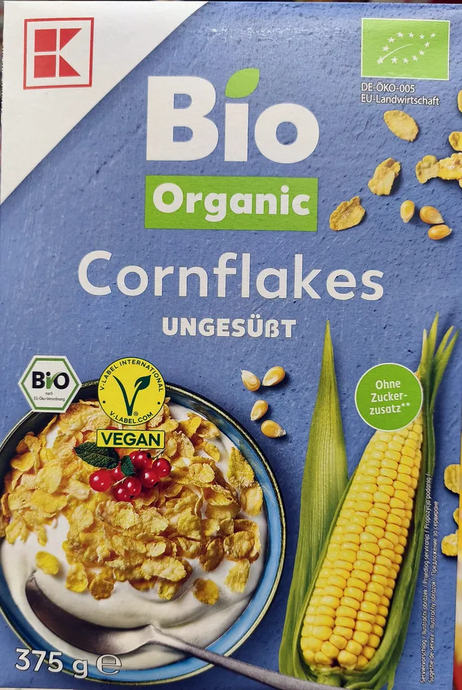 Cornflakes ungesüßt
