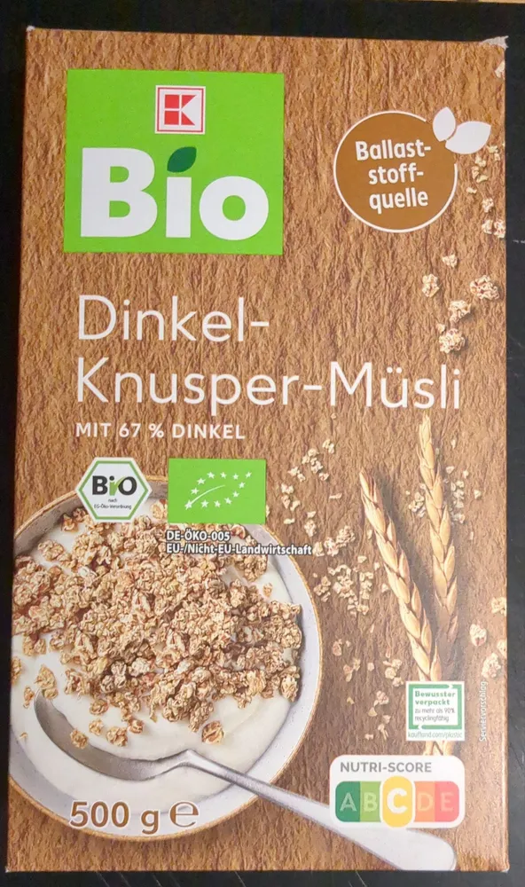 Dinkel-Knusper-Müsli