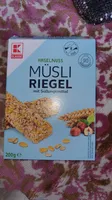 Haselnuss müsli riegel