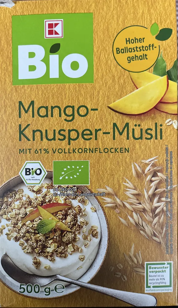 Mango-Knusper-Müsli