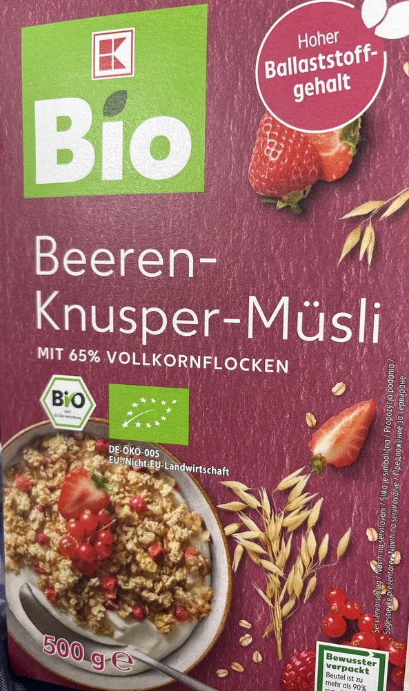 Beeren-Knusper-Müsli
