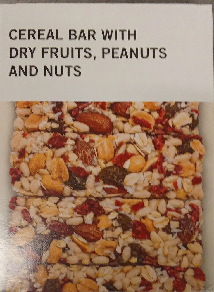 Cereal Bar With Dry Fruits