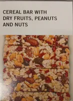 Cereal Bar With Dry Fruits