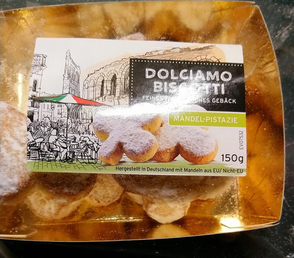 Dolciamo Biscotti Mandel-Pistazie