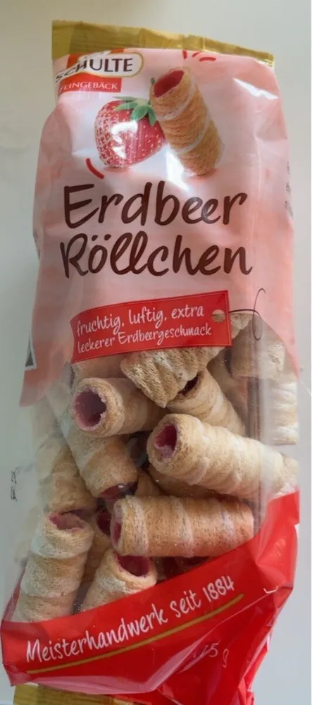 Erdbeer röllchen
