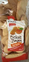 Biskuitzungen Aprikose