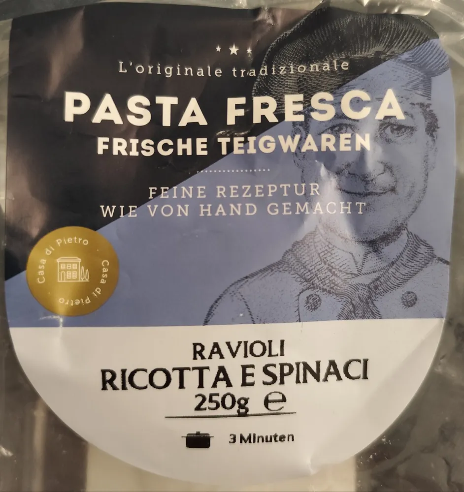 Ravioli Ricotta E Spinaci