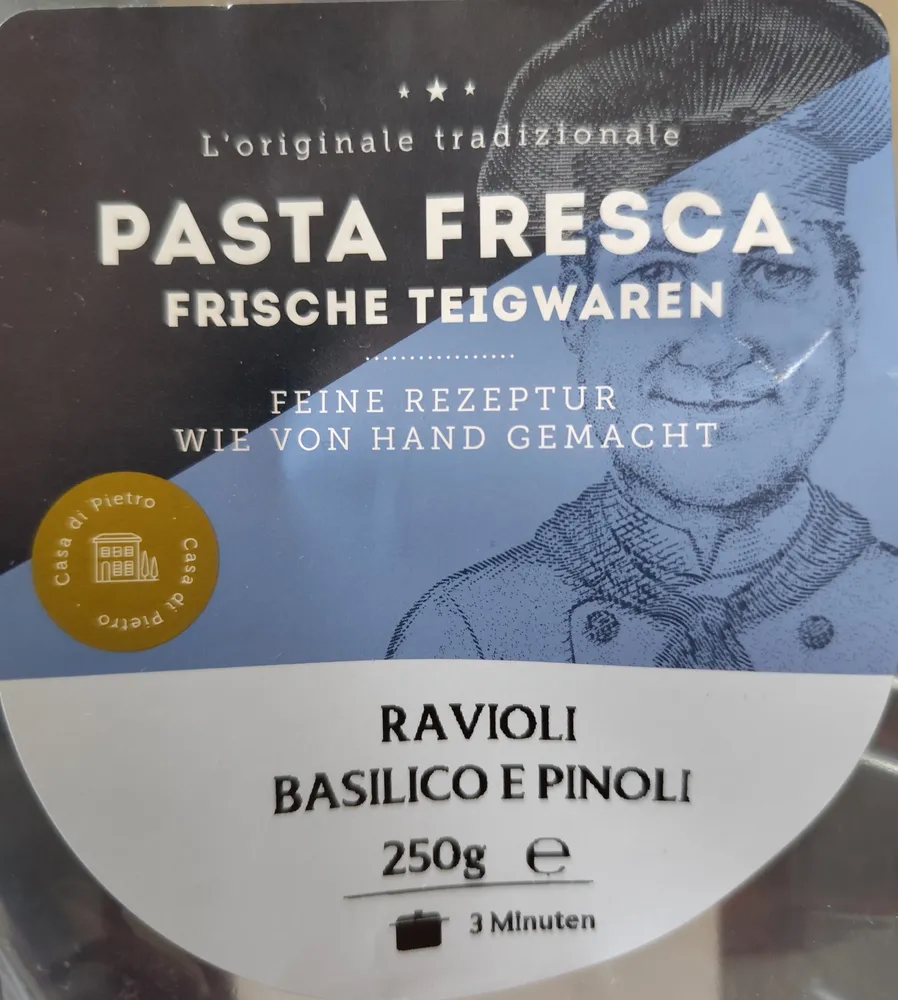 Ravioli Basilico E Pinoli
