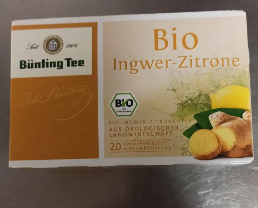 Bio Ingwer Zitrone