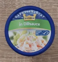Garnelensalat in Dillsauce
