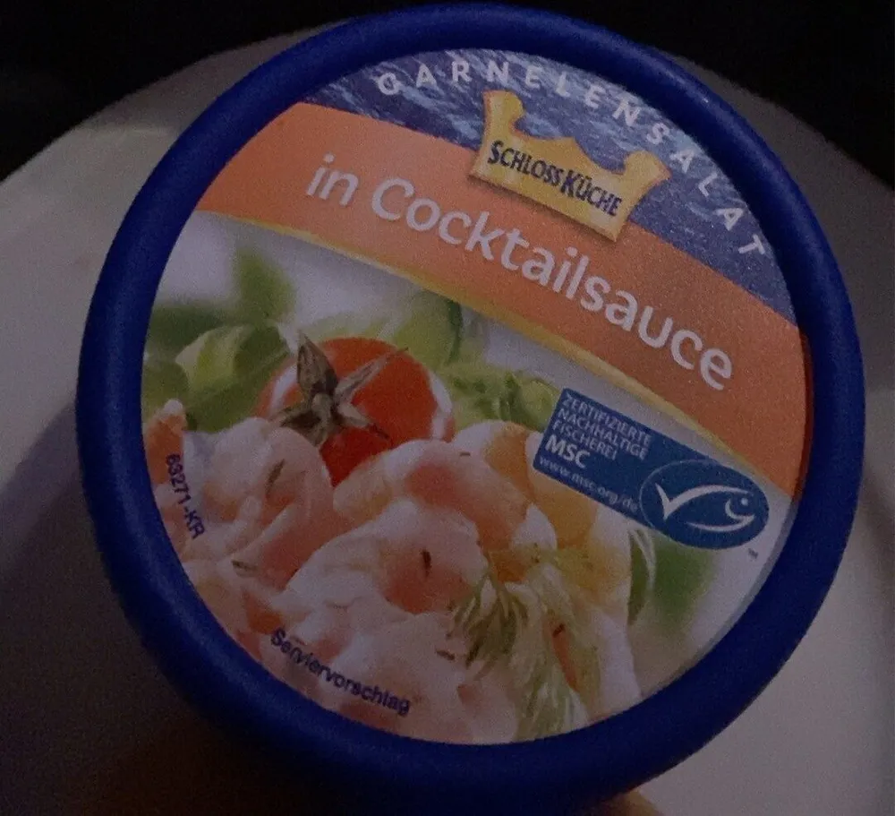 Garnelensalat in Cocktailsauce