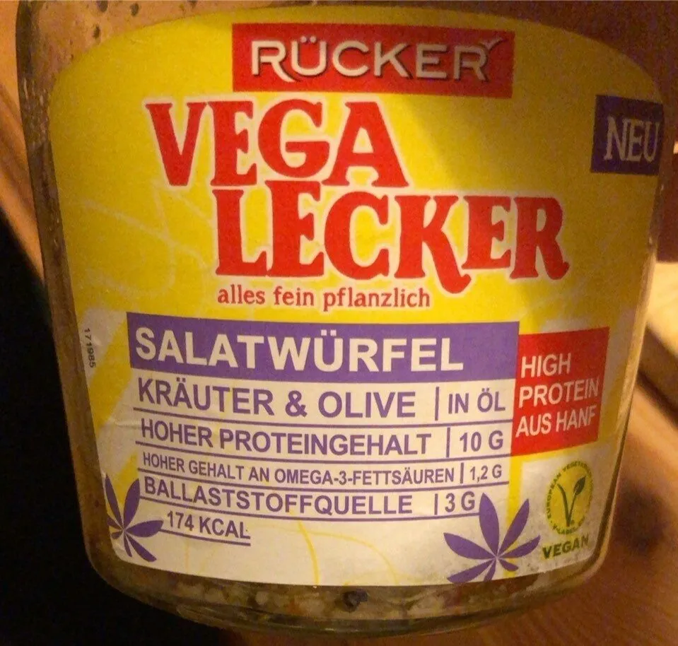 Vega Lecker Salatwürfel