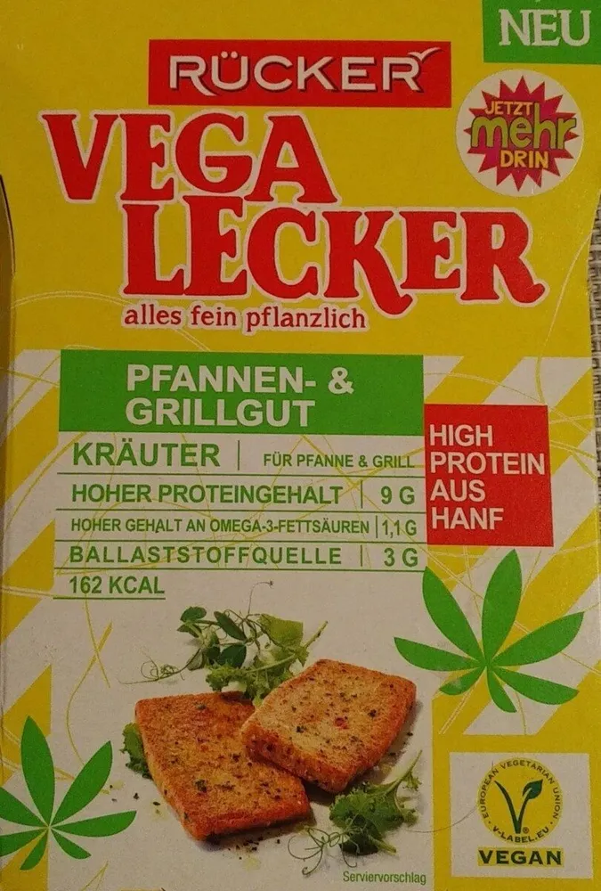 Vega Lecker Pfannen- und Grillgut